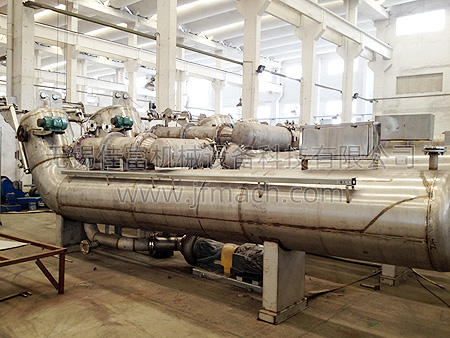 毛毛蟲內(nèi)走布高溫高壓染色機(jī)（車間生產(chǎn)圖）